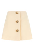 Gucci Women's Double G Skirt in White - image 1