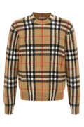 Burberry Men's Curtis Knit Sweater in Beige - image 1