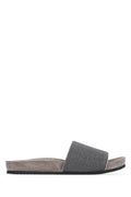 Brunello Cucinelli Women's Slides in Grey - image 1