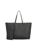 Fendi Women's Roll Medium Leather Shopper Bag in Black - view 1