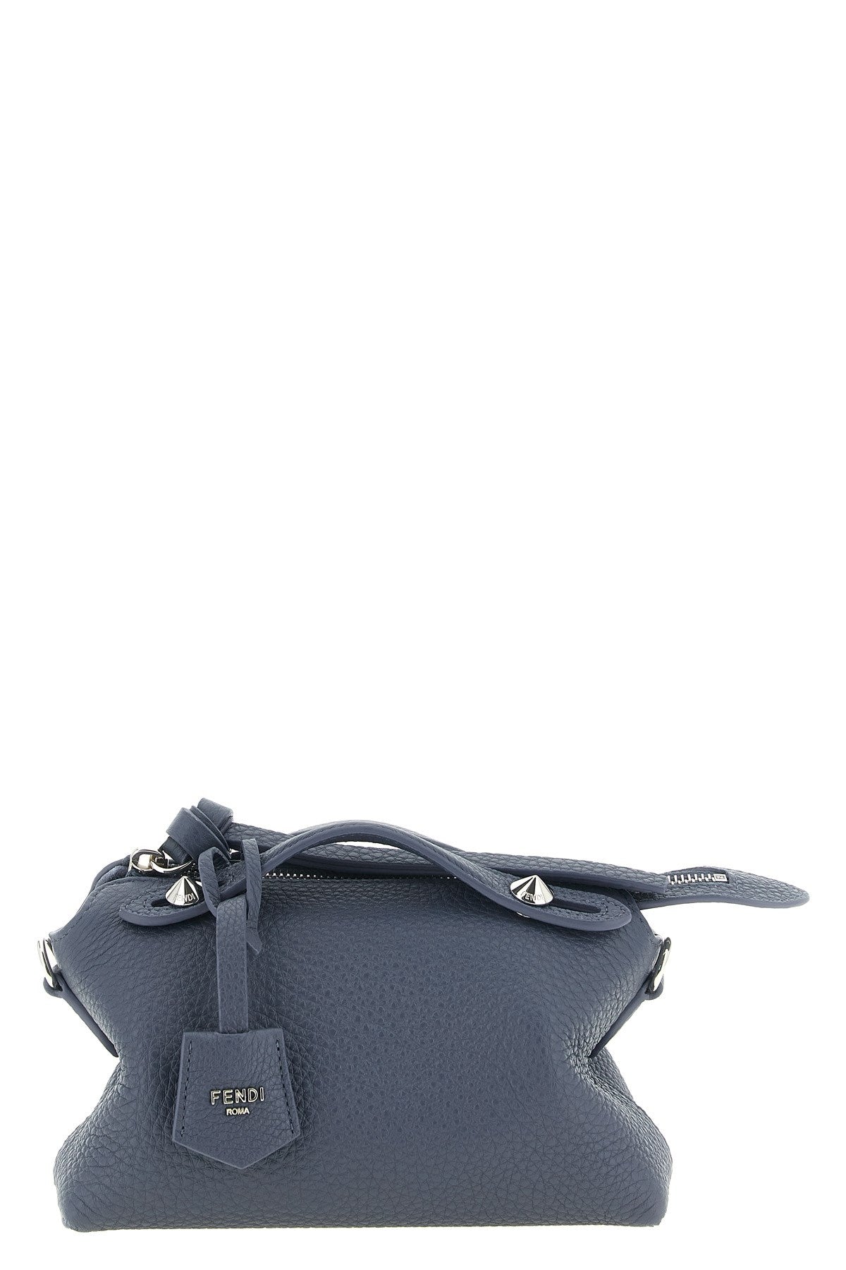 Fendi Women's By the Way Soft Mini Clutch in Blue Leather - view 1