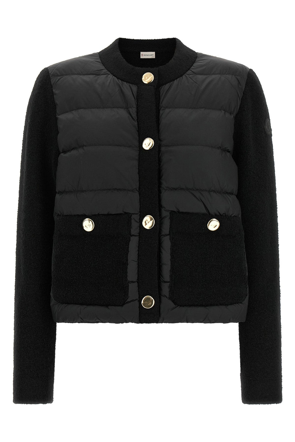 Moncler Women's Padded Cardigan in Black - image 1