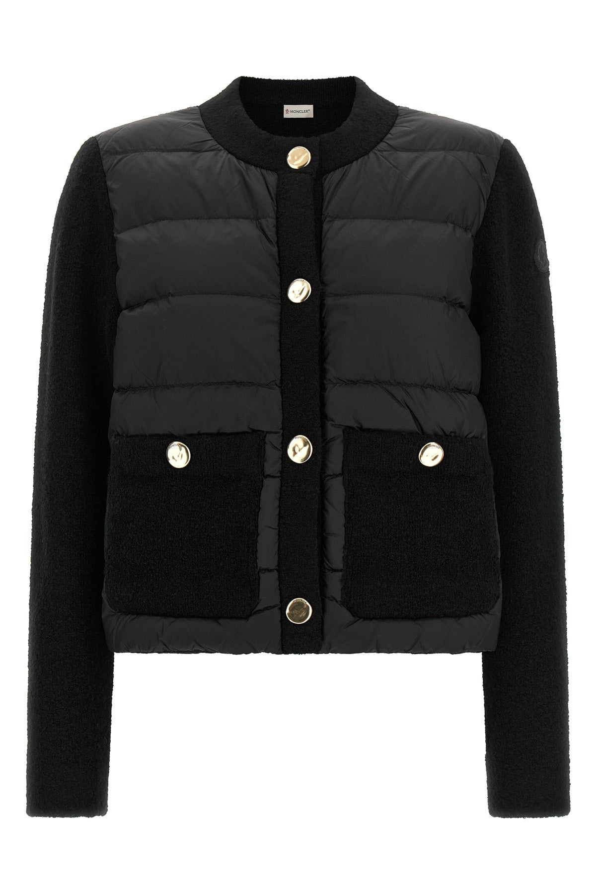 Moncler Women's Padded Cardigan in Black - image 1