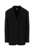 Loewe Women's Wool Oversize Blazer in Black - image 1