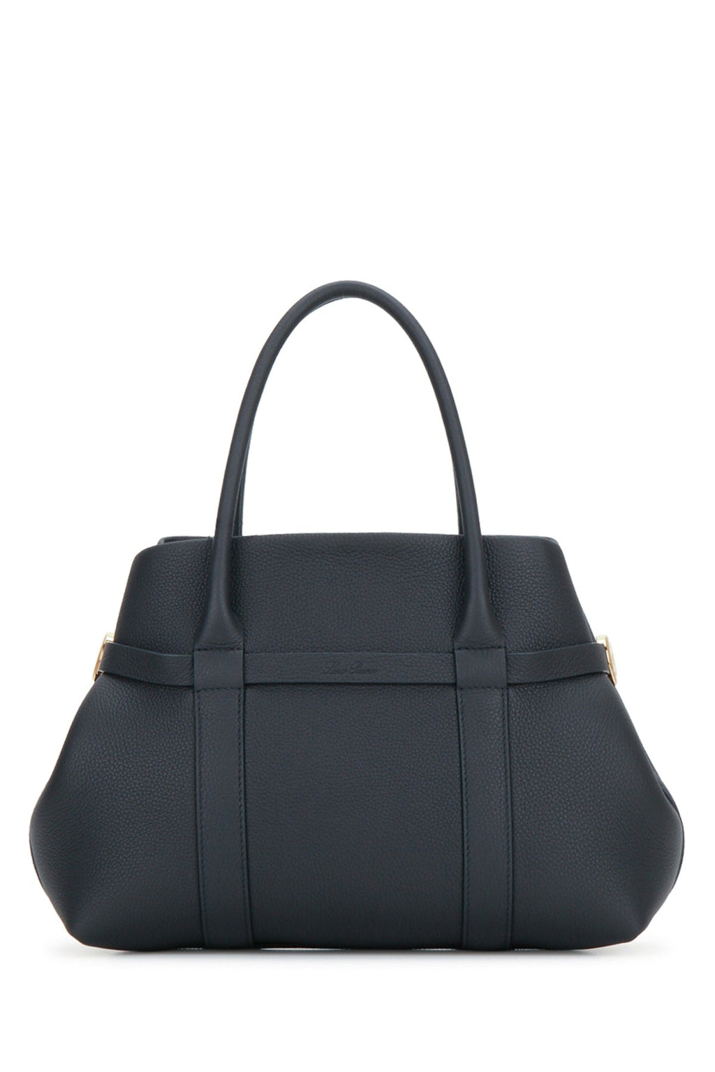 Loro Piana Women's Ghiera Leather Shopper Bag in Navy - image 1