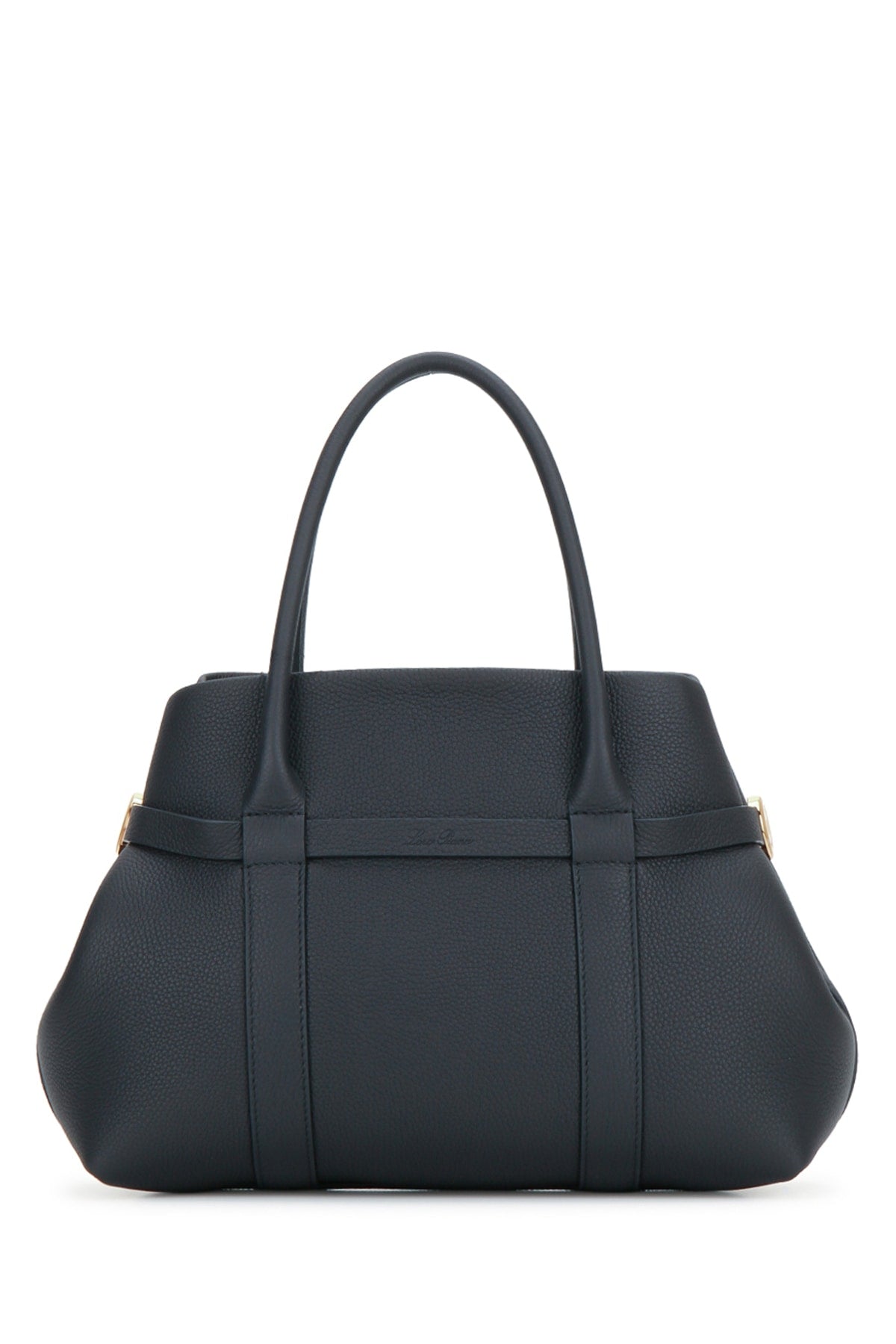 Loro Piana Women's Ghiera Leather Shopper Bag in Navy - image 1