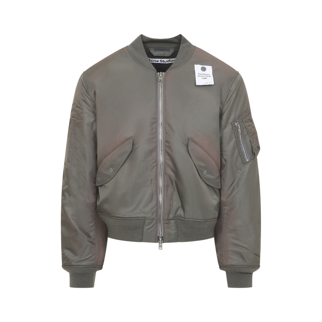 Acne Studios Men's Bomber Jacket in Grey - image 1