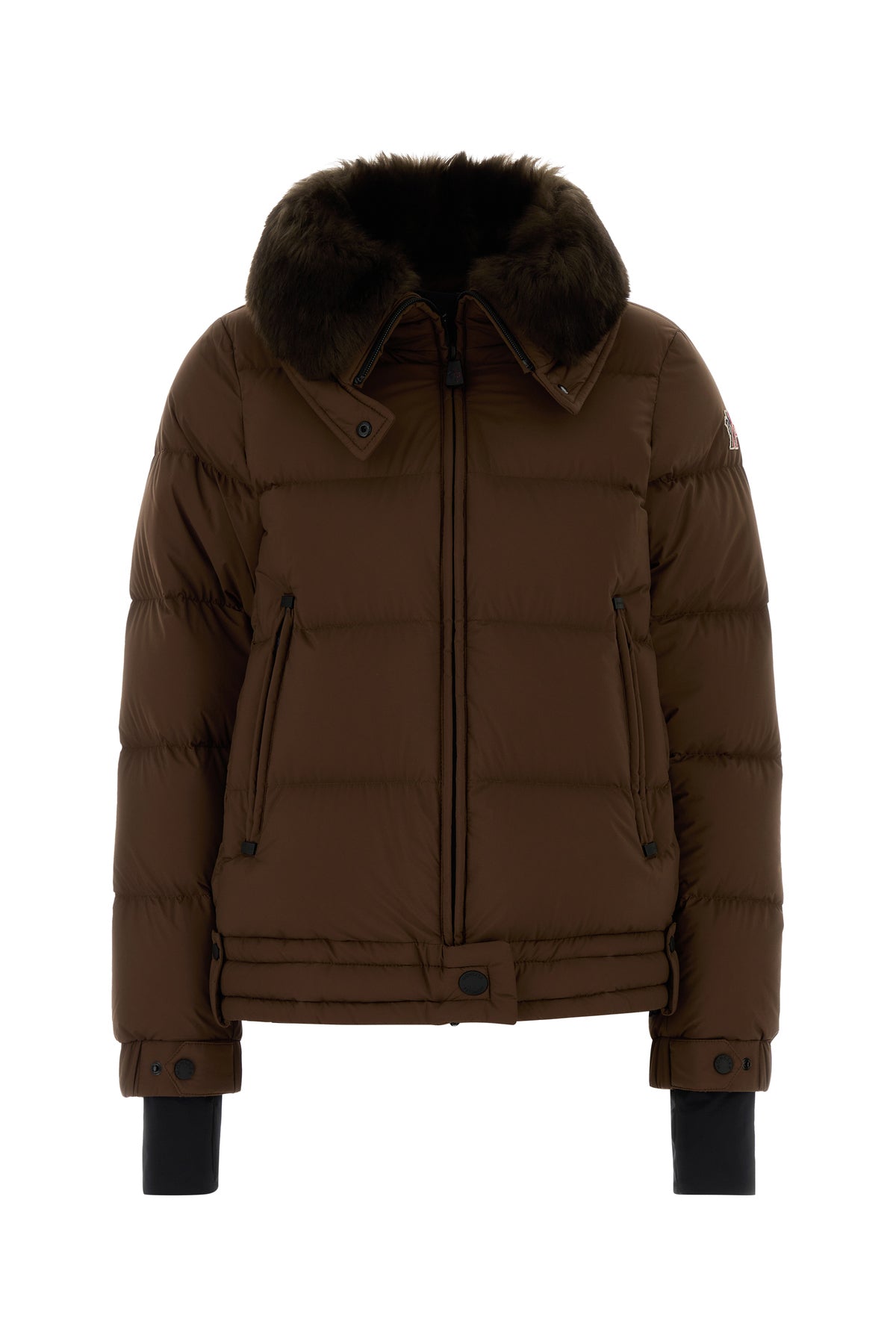 Moncler Grenoble Women's Arabbas Down Jacket in Brown - image 1