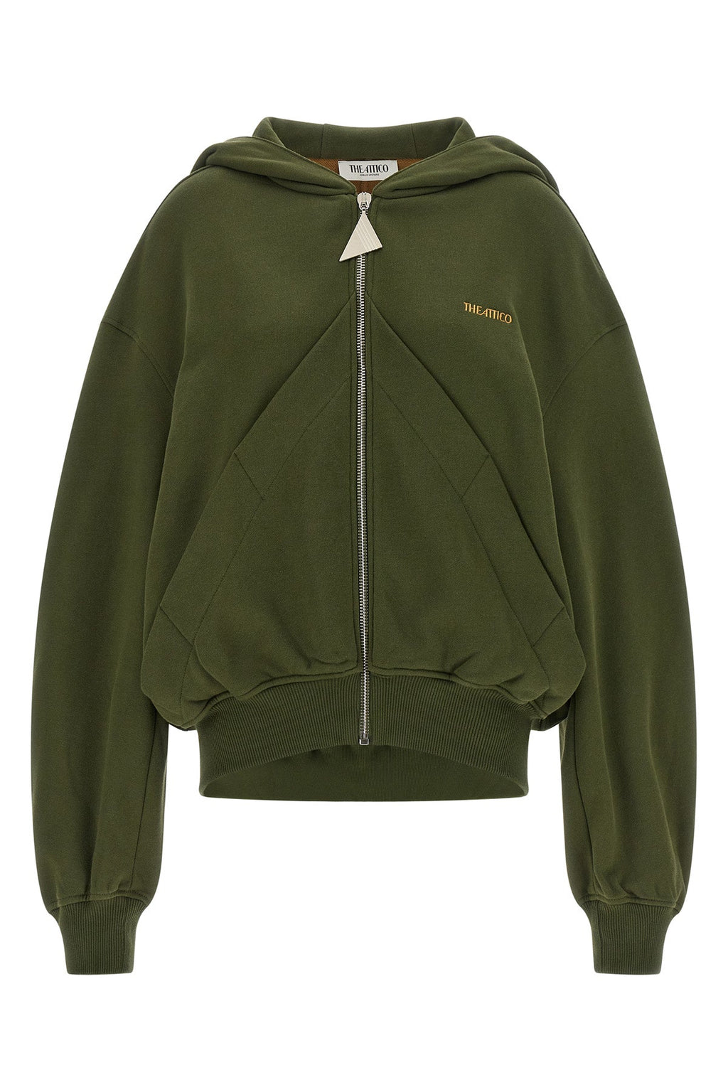 The Attico Women's Olive Green Fleece Hoodie - image 1