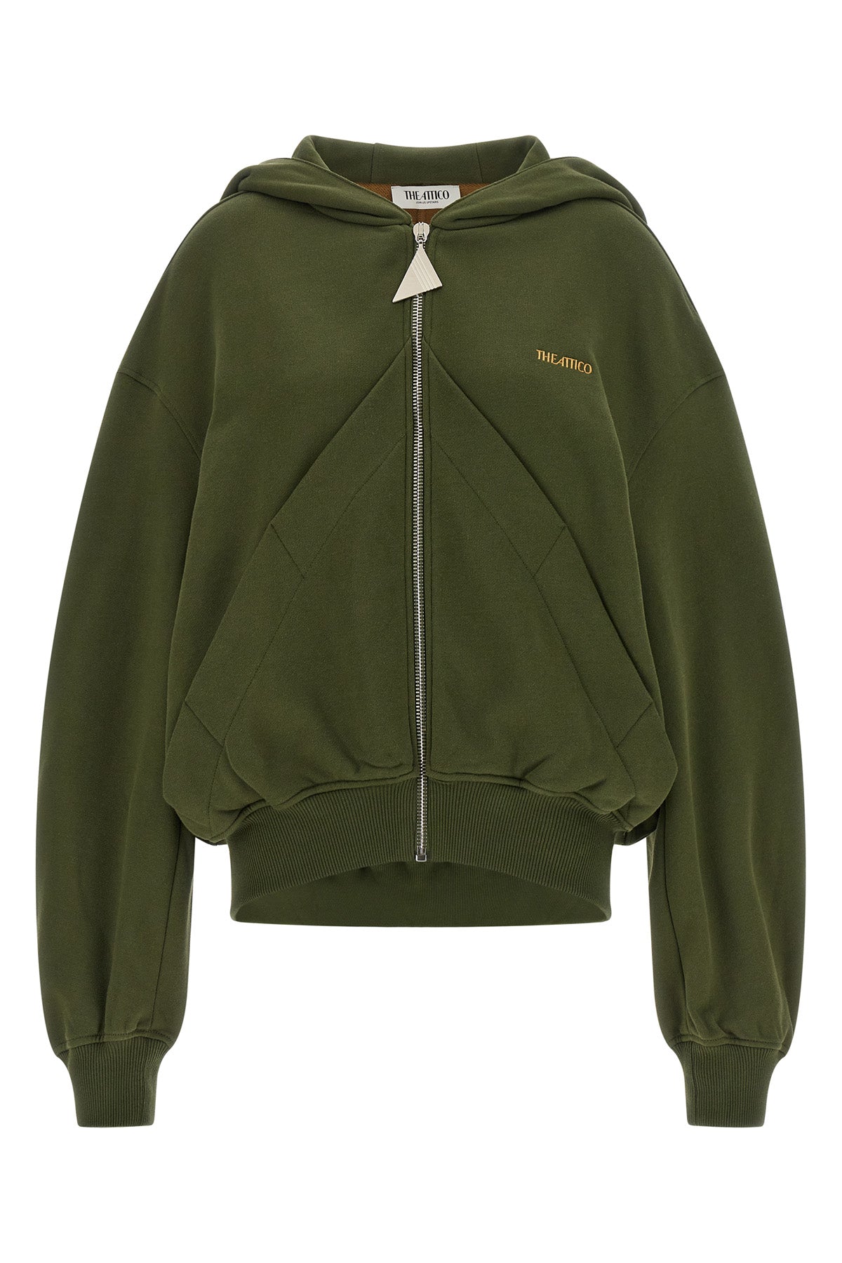 The Attico Women's Olive Green Fleece Hoodie - image 1