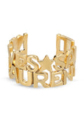 Saint Laurent Women's Metal Cuff Bracelet in Gold - view 1
