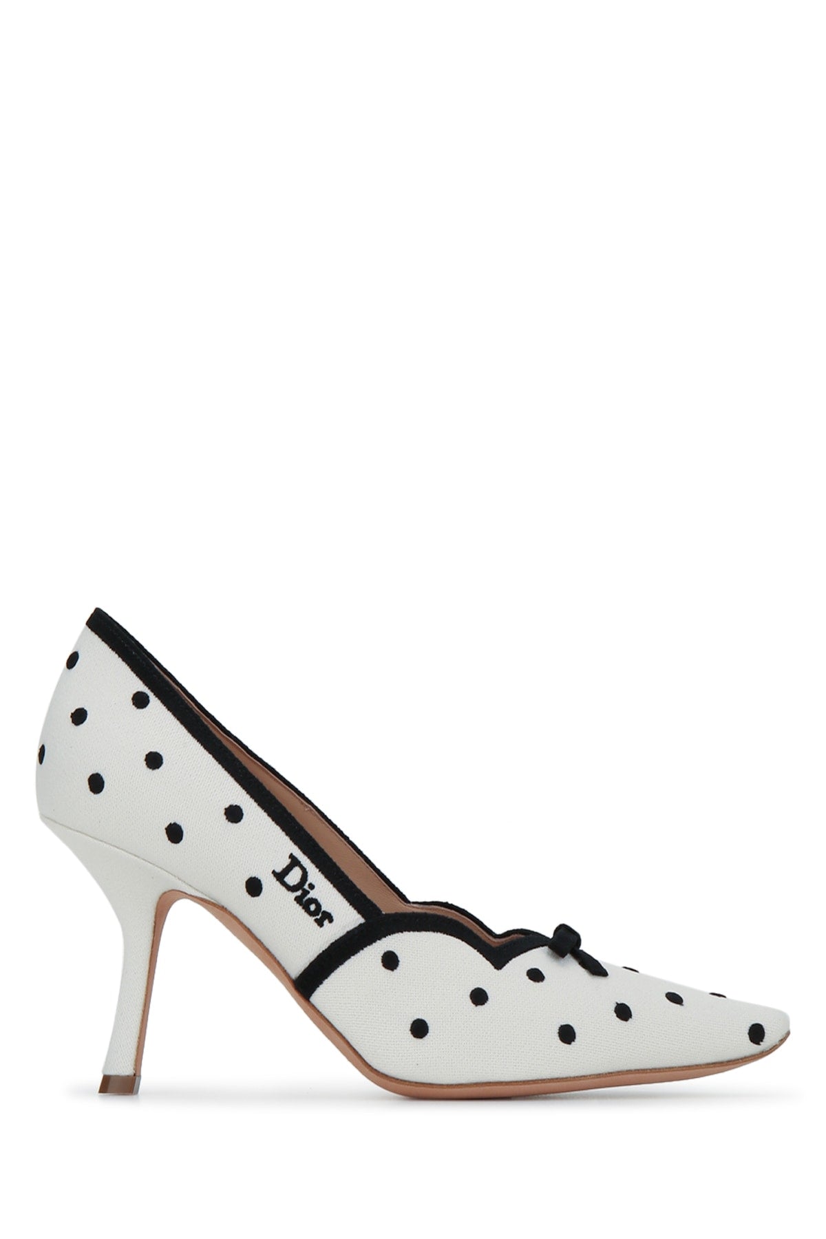 Dior Women's Polka Dot Pumps in White and Black - image 1