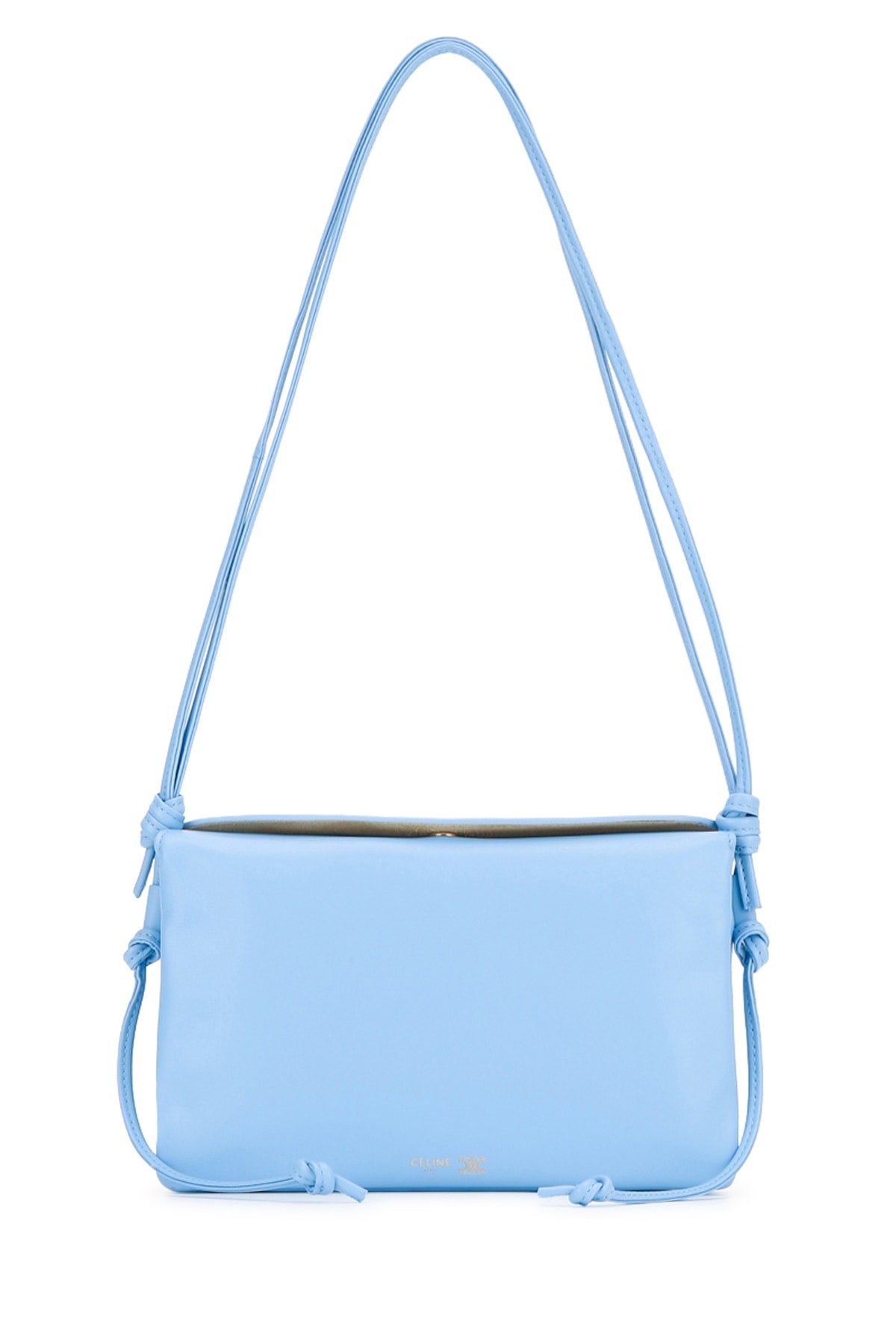 Celine Women's Trio Flap Bag in Light Blue - image 1
