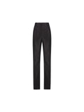 Gucci Women's Silk Faille Trousers in Black - view 1