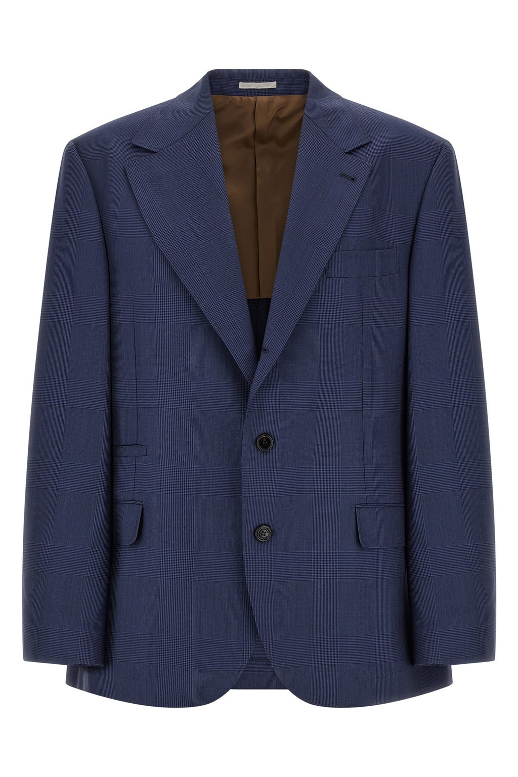 Brunello Cucinelli Men's Blazer in Blue Wool - view 1