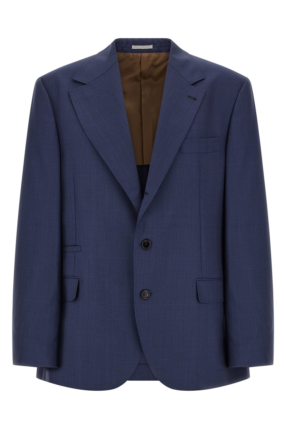 Brunello Cucinelli Men's Blazer in Blue Wool - view 1