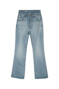 Celine Women's Dylan Denim Flare Jeans in Light Blue - image 1