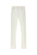 Celine Men's Denim Boyfriend Jeans in Cream - image 1