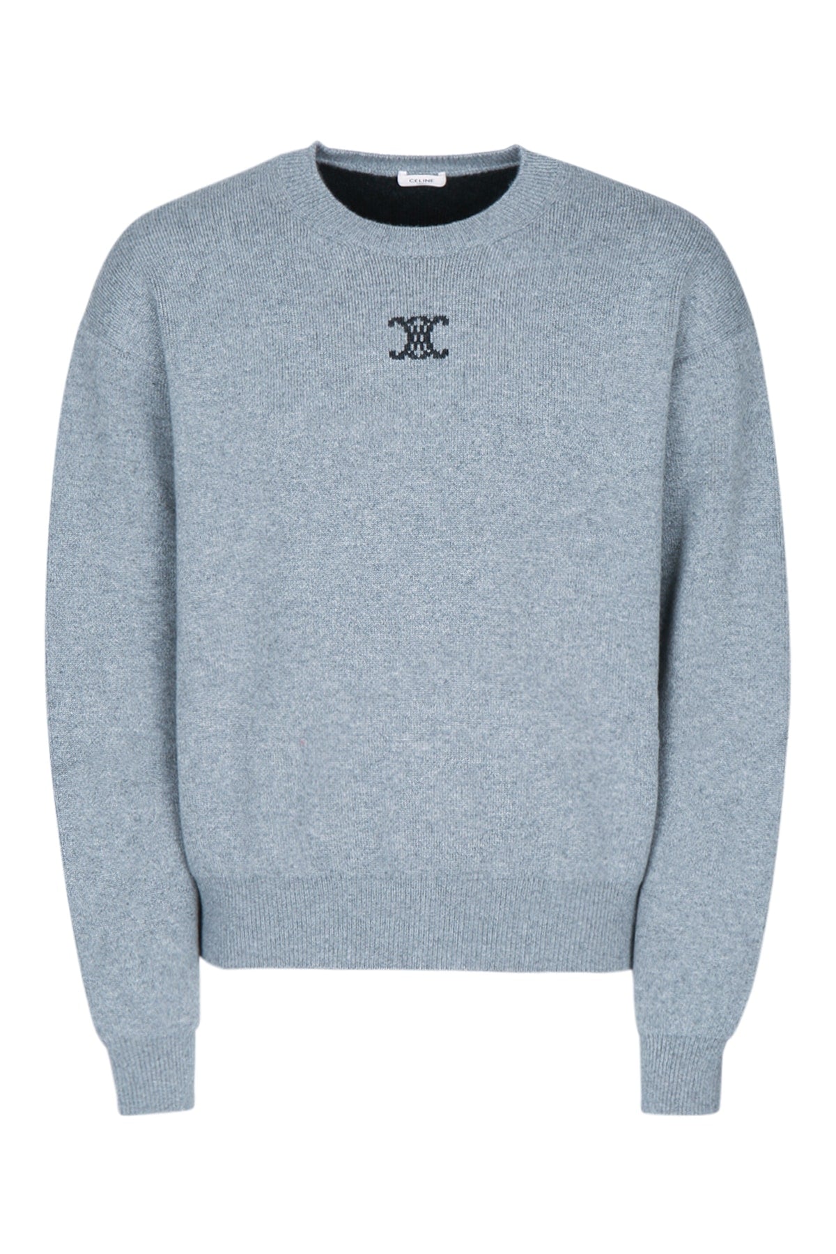 Celine Men's Crewneck Sweater in Light Blue - image 1