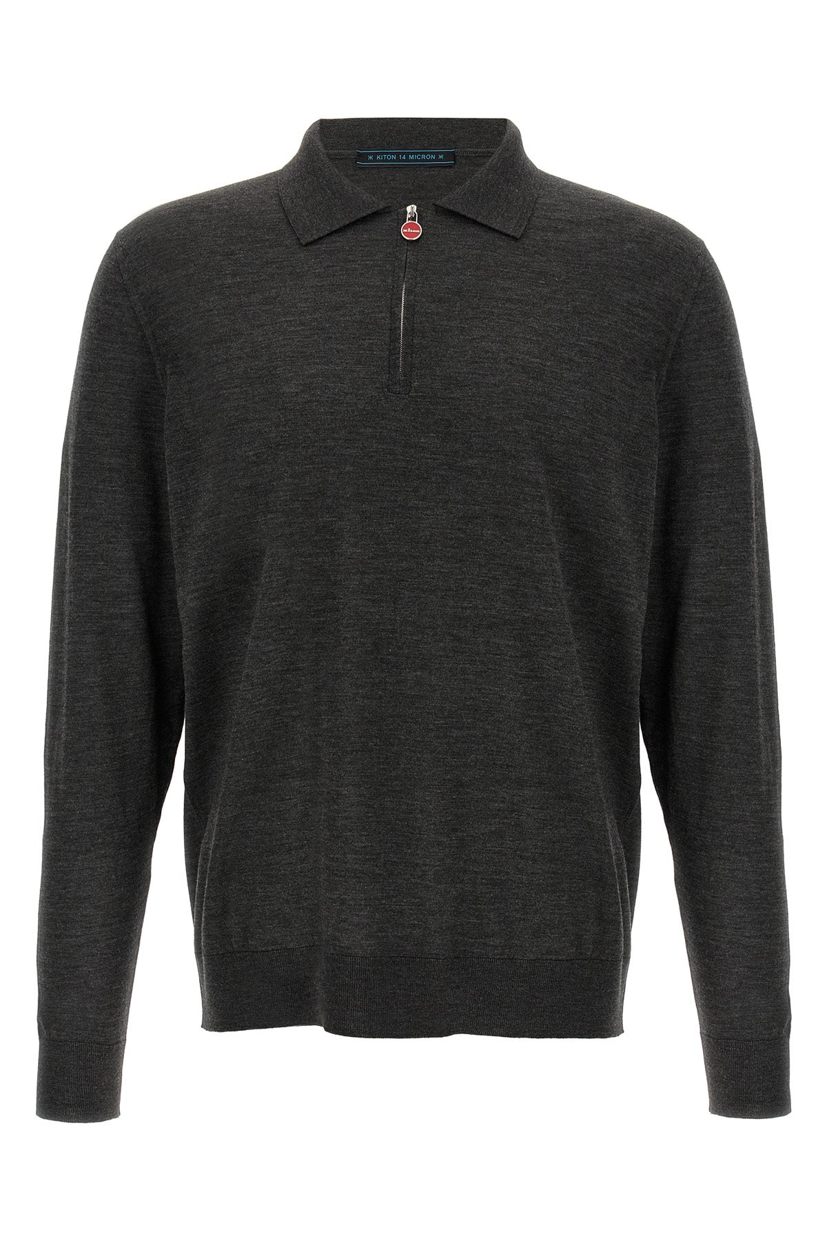 Kiton Men's Polo in Grey - image 1