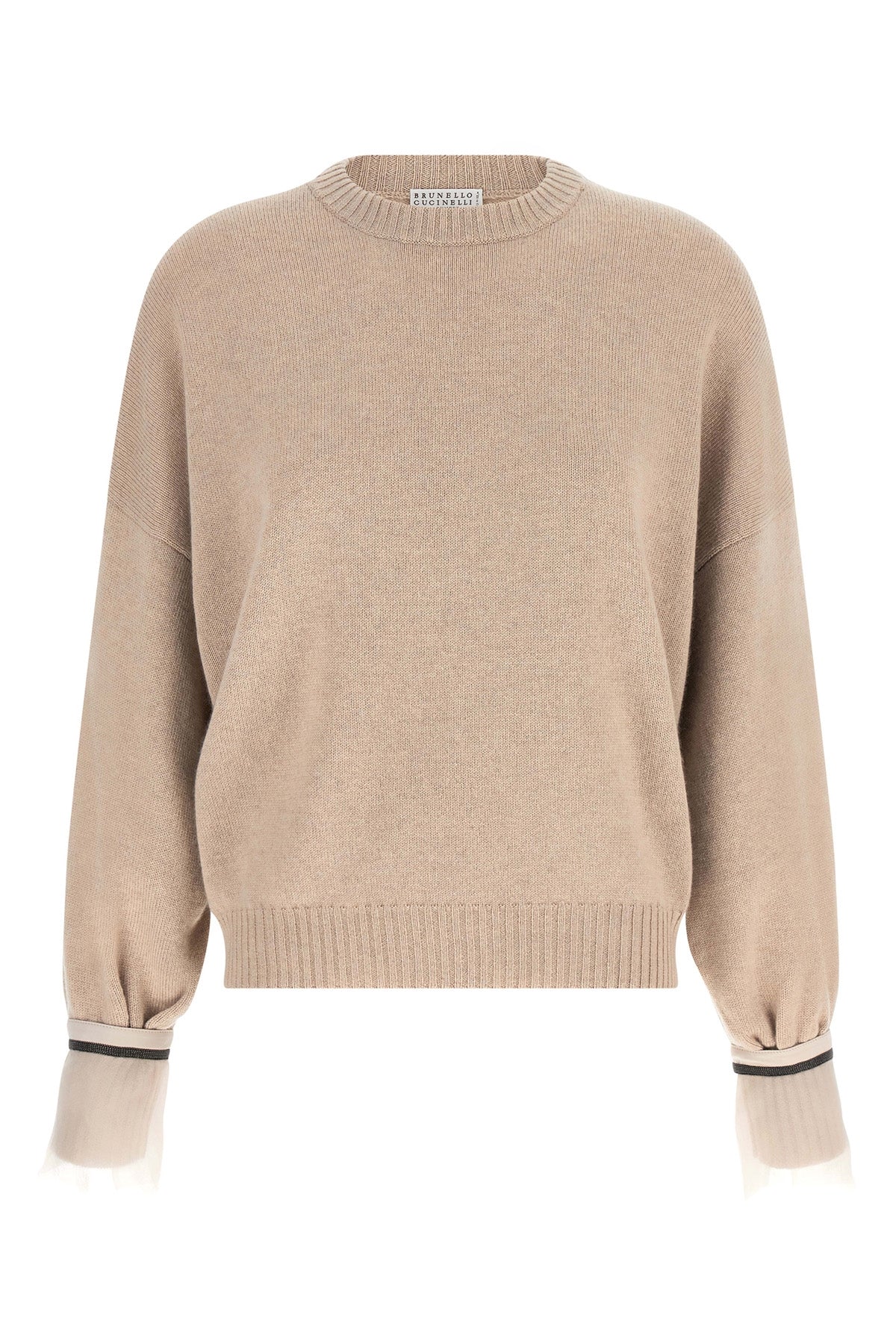 Brunello Cucinelli Women's Removable Monile cuffs in Beige - image 1
