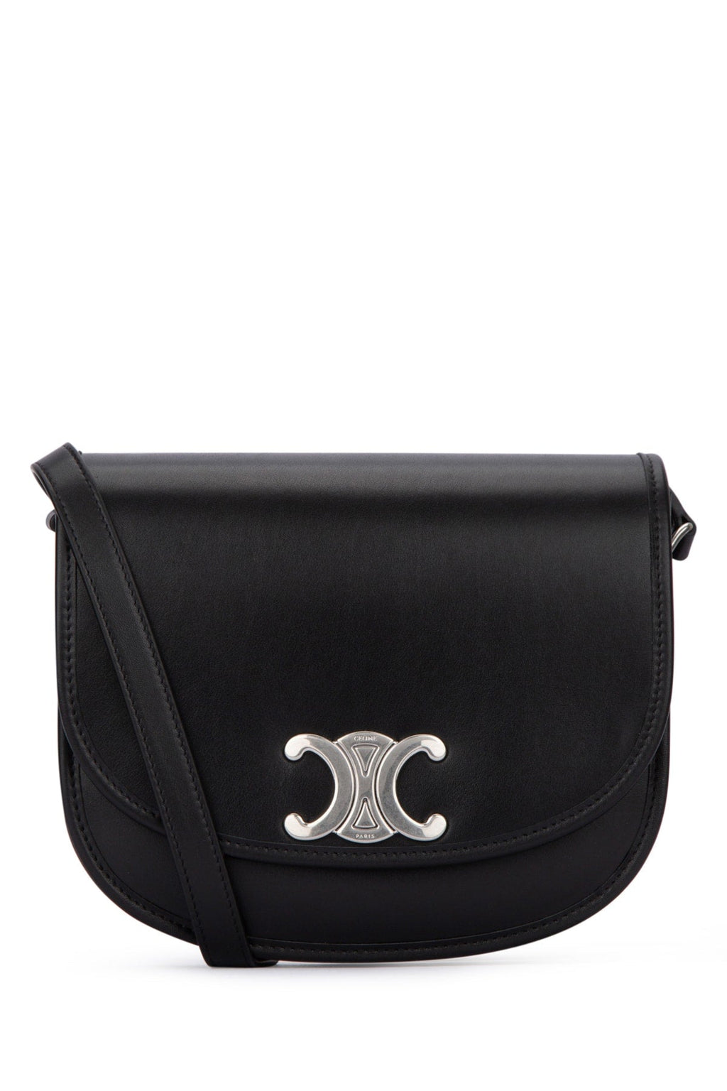 Celine Men's Besace Triomphe Medium Bag in Black - image 1