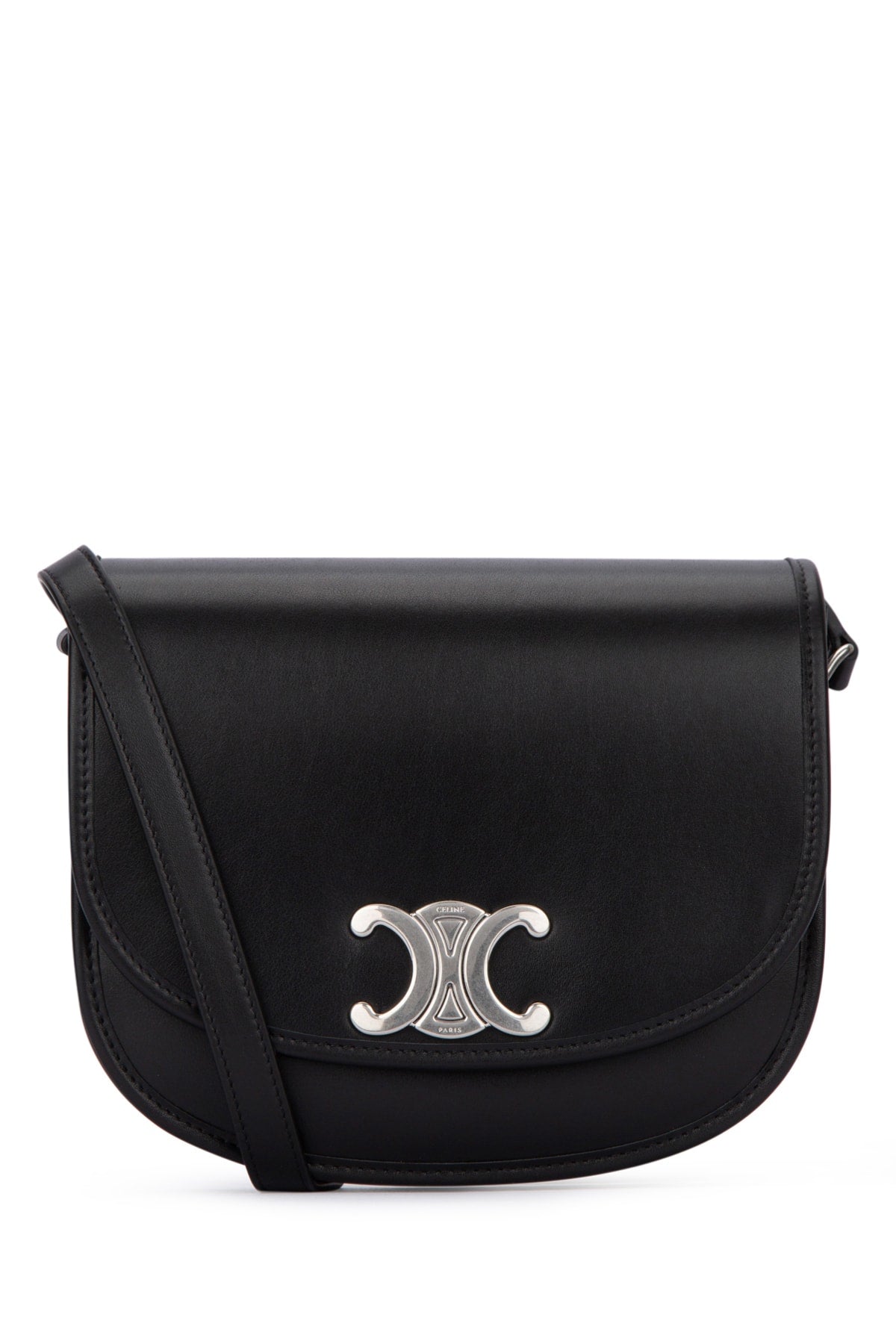 Celine Men's Besace Triomphe Medium Bag in Black - image 1