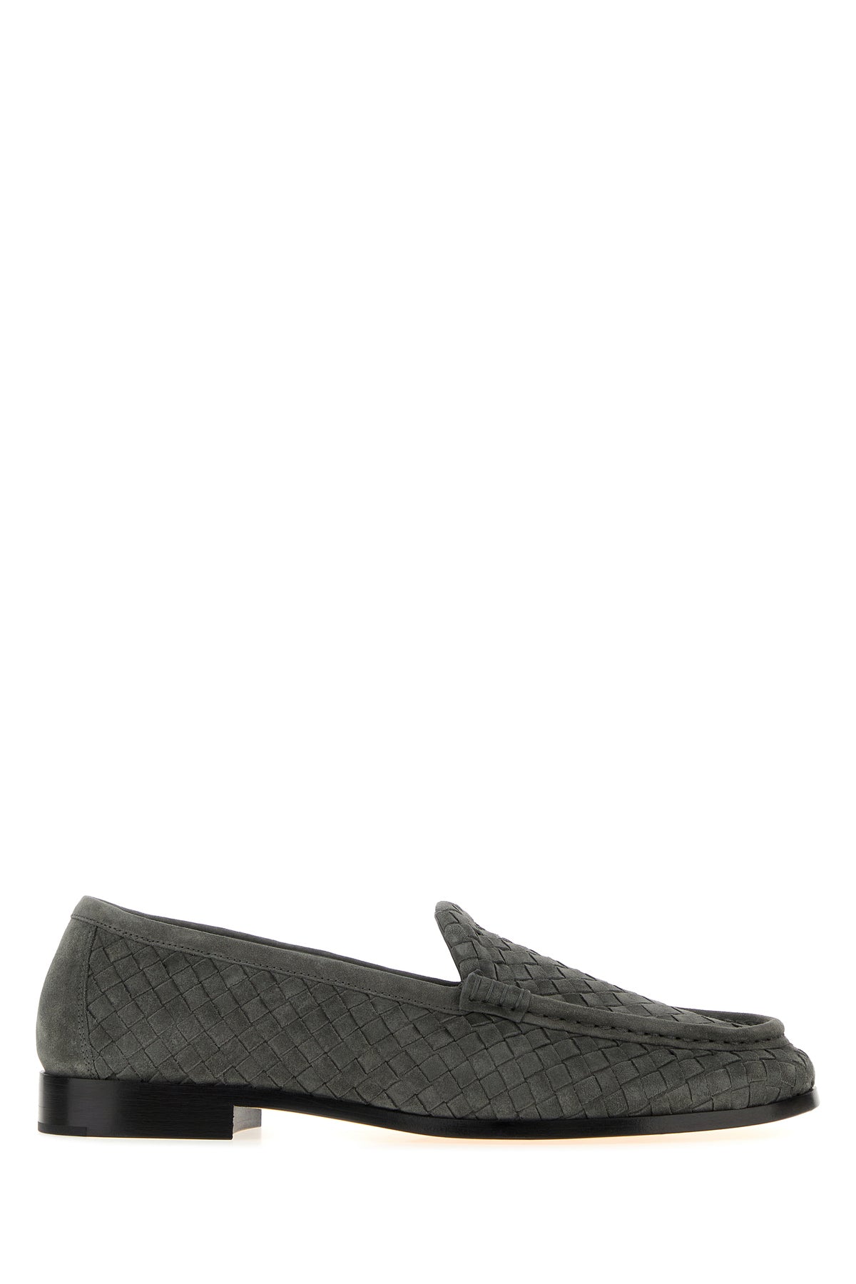 Bottega Veneta Men's Suede Silenzio Loafers in Grey - image 1