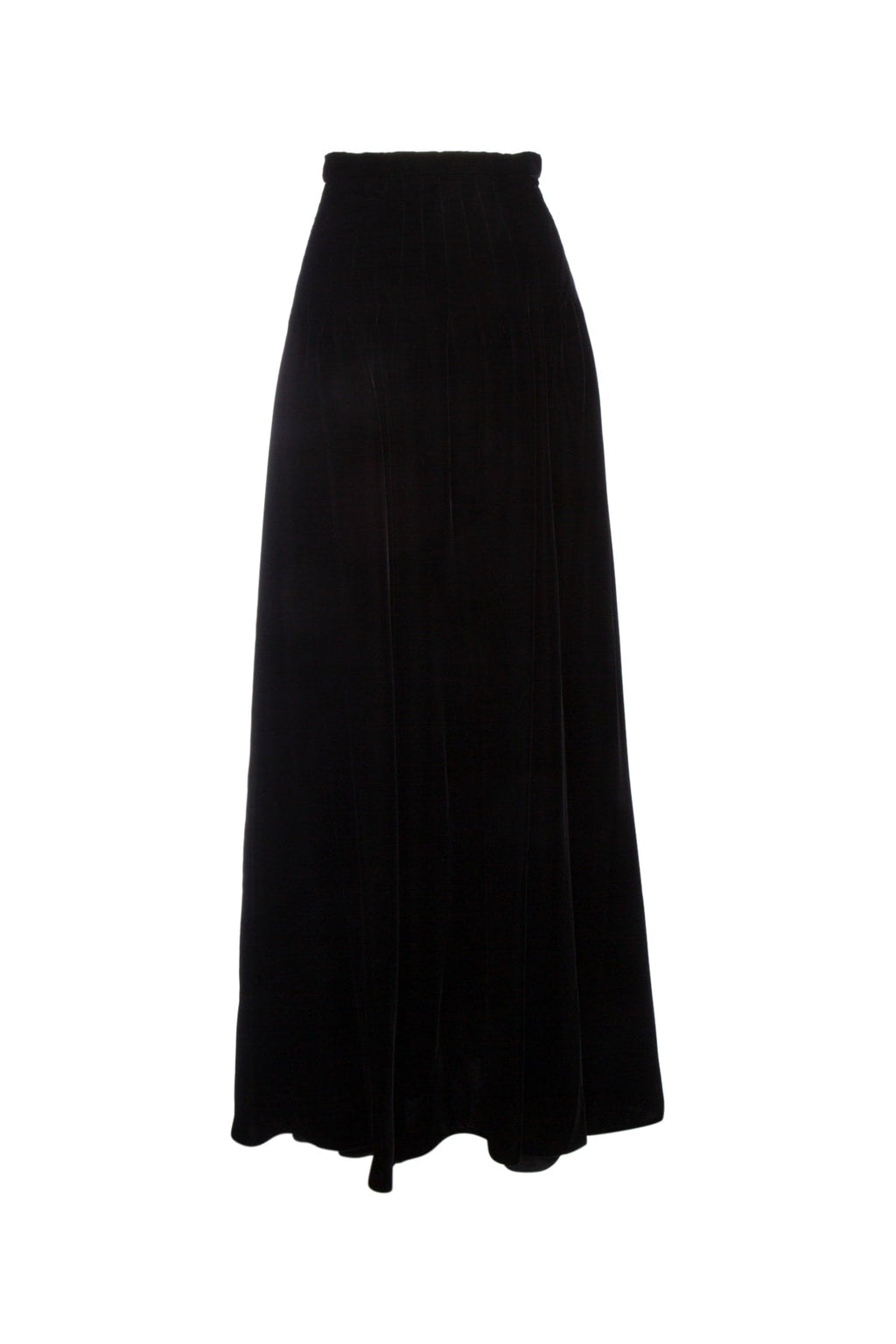 Dior Women's Long Leather Skirt in Black - image 1
