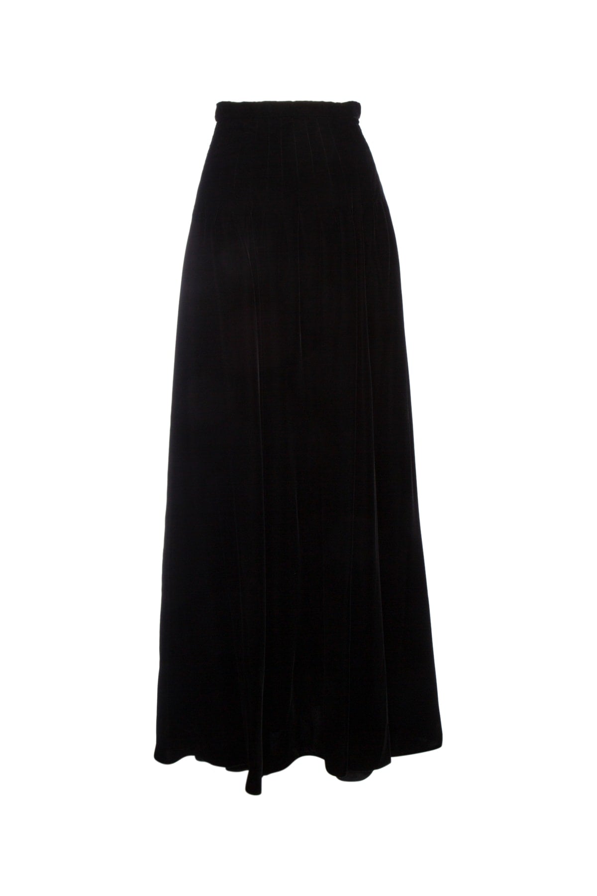 Dior Women's Long Leather Skirt in Black - image 1