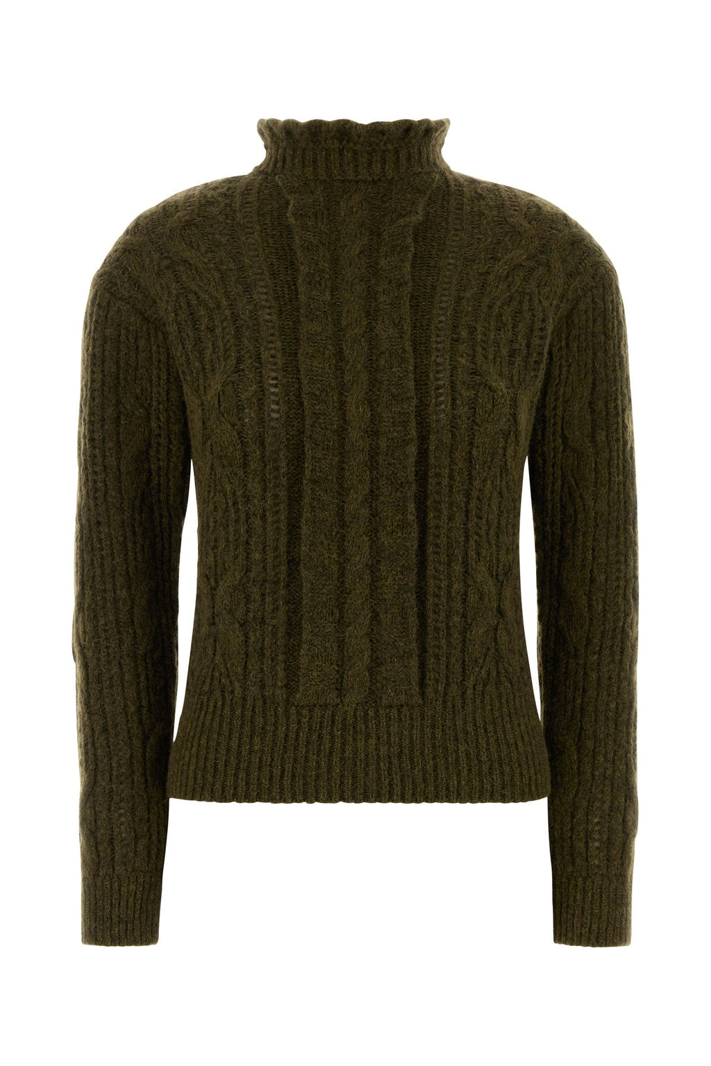 Moncler Grenoble Women's Sweater in Olive Green - image 1