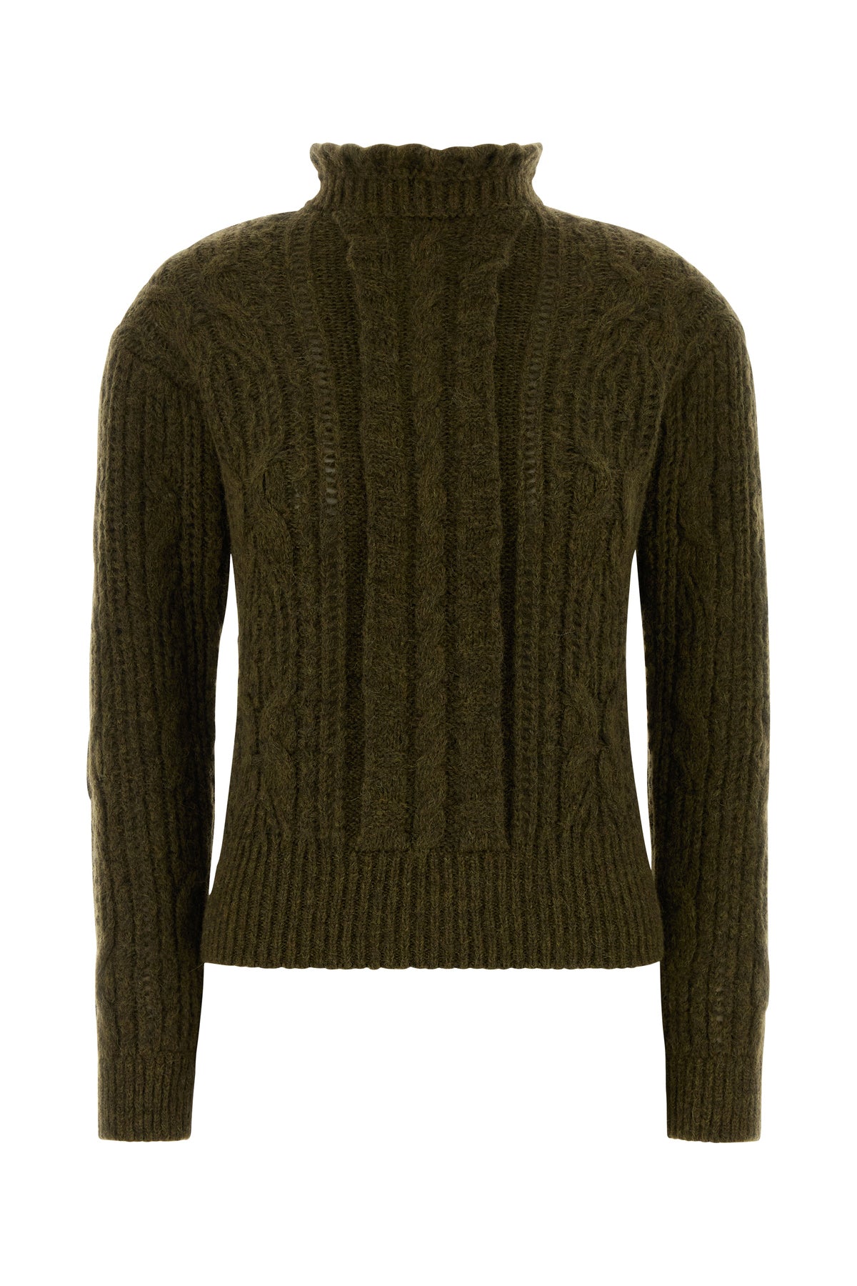 Moncler Grenoble Women's Sweater in Olive Green - image 1