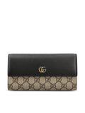 Gucci Women's GG Marmont Leather Wallet in Beige - view 1