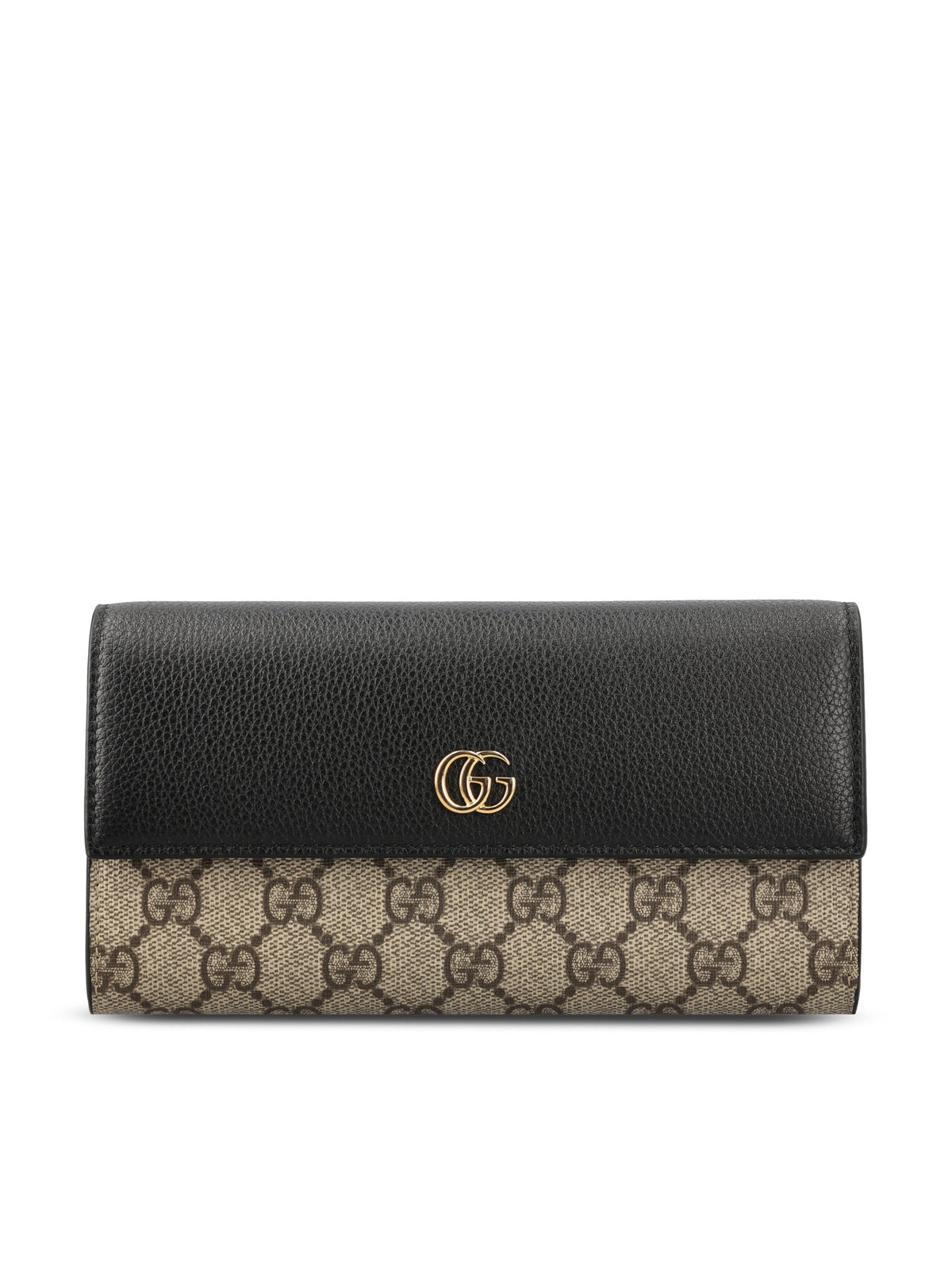 Gucci Women's GG Marmont Leather Wallet in Beige - view 1