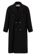 Ami Paris Men's Gabardine Coat in Black - view 1
