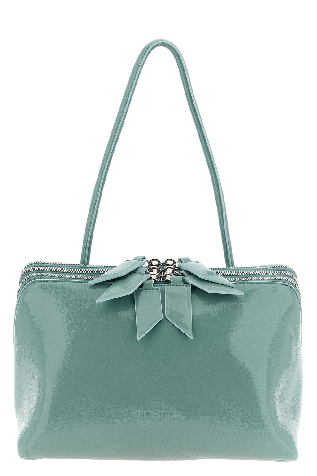 The Attico Women's Shoulder Bag in Light Blue Leather - view 1