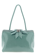 The Attico Women's Shoulder Bag in Light Blue Leather - view 1