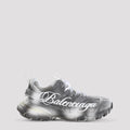 Balenciaga Women's Track Sneakers in Black and White Mesh