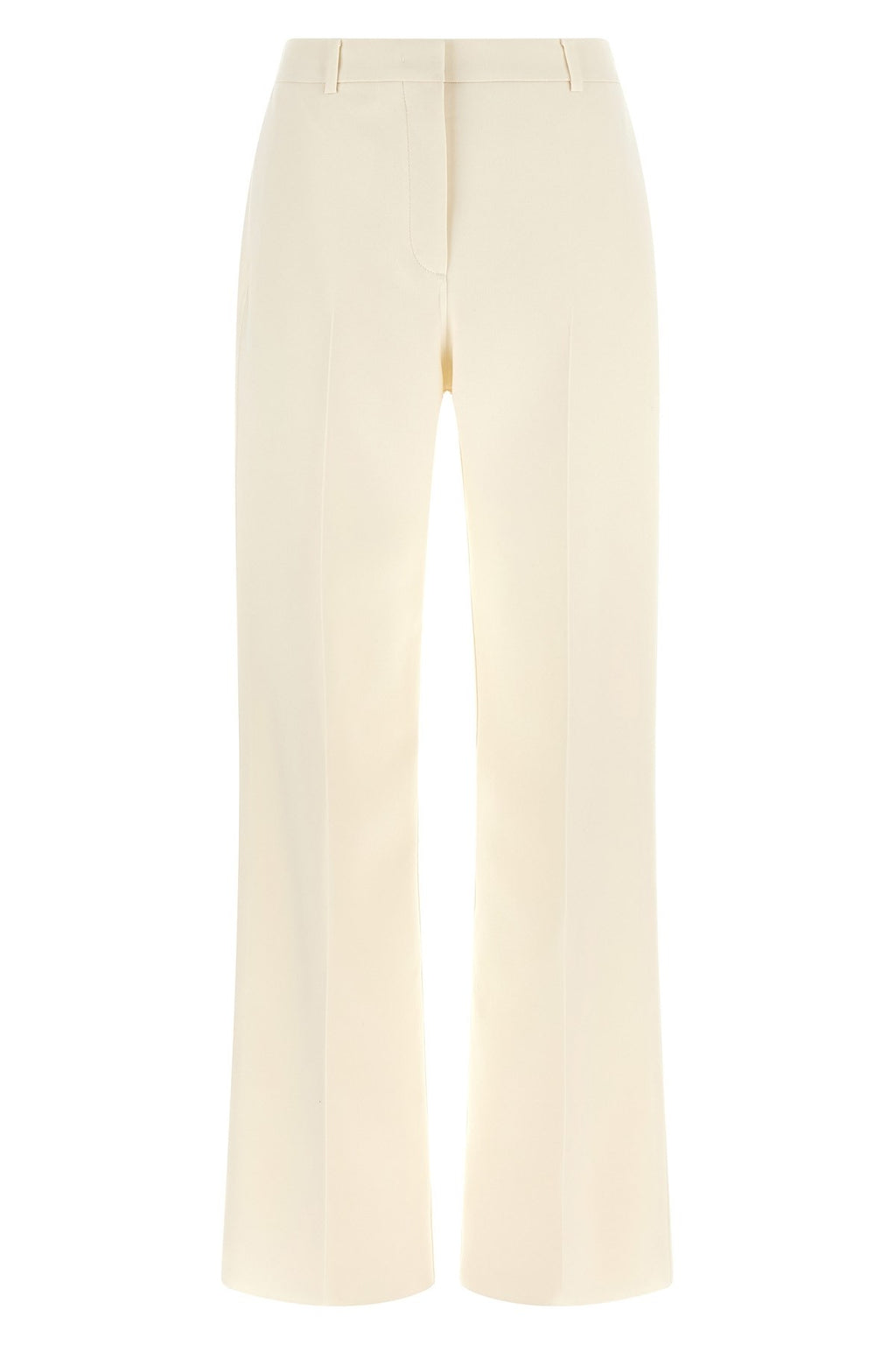 Fendi Women's Tailored Trousers in White Wool - view 1