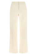 Fendi Women's Tailored Trousers in White Wool - view 1