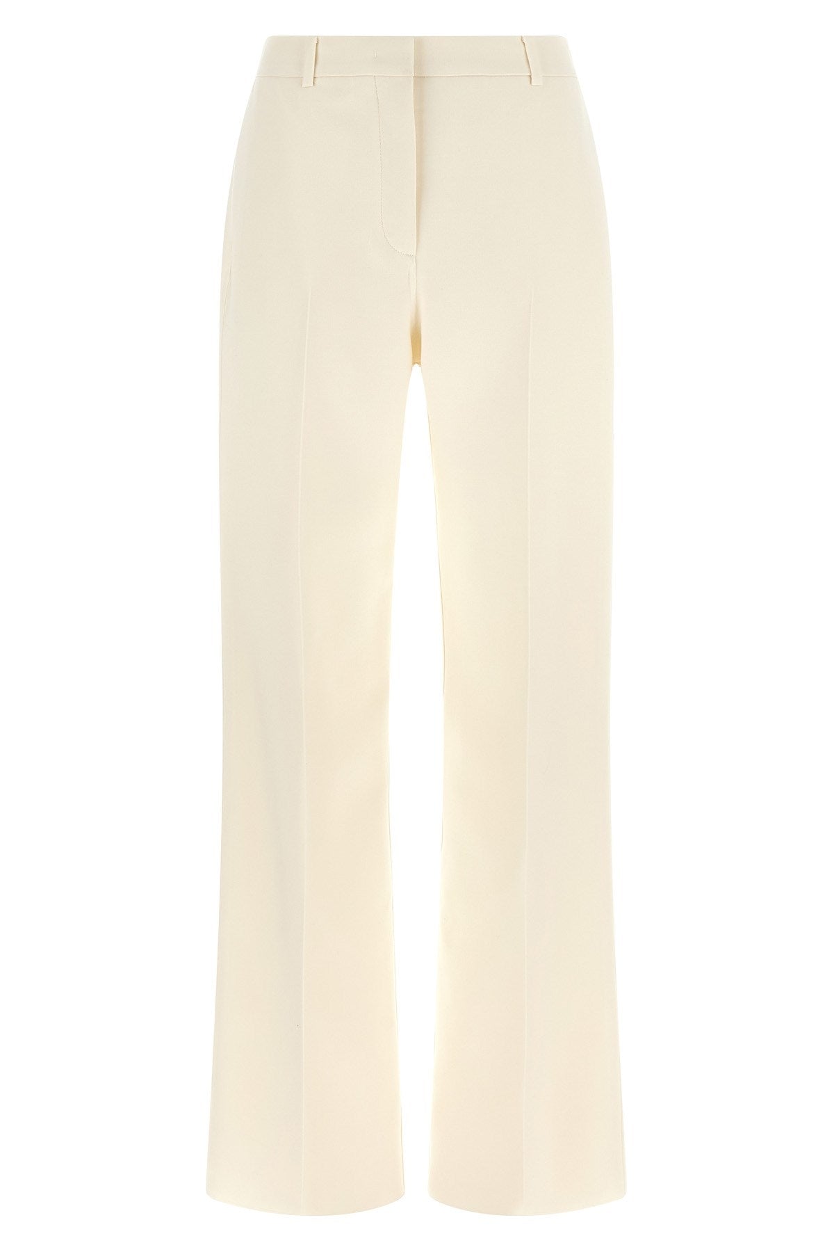 Fendi Women's Tailored Trousers in White Wool - view 1
