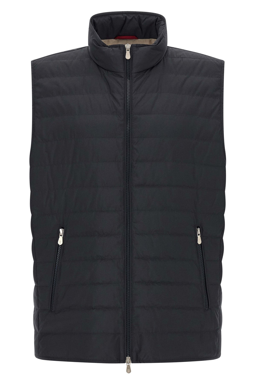 Brunello Cucinelli Men's Quilted vest in Blue - image 1
