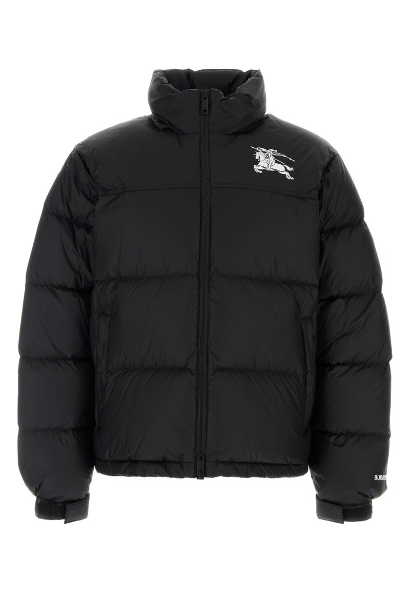 Burberry Men's Nylon Down Jacket in Black