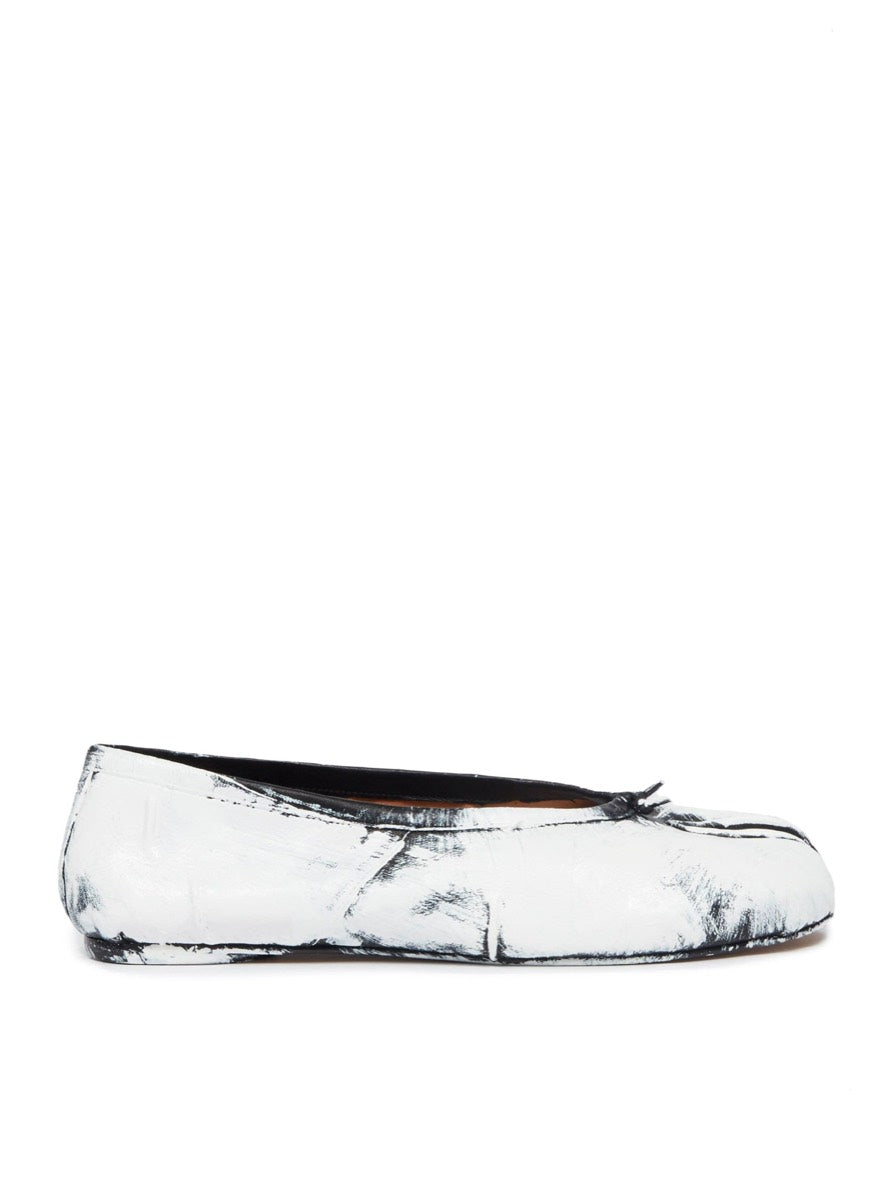 Maison Margiela Women's Nappa Tabi Ballet Flats
