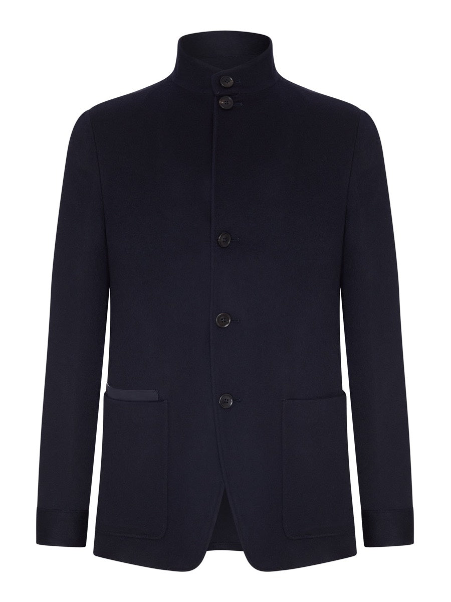 Zegna Men's Cashmere The Count Jacket in Blue