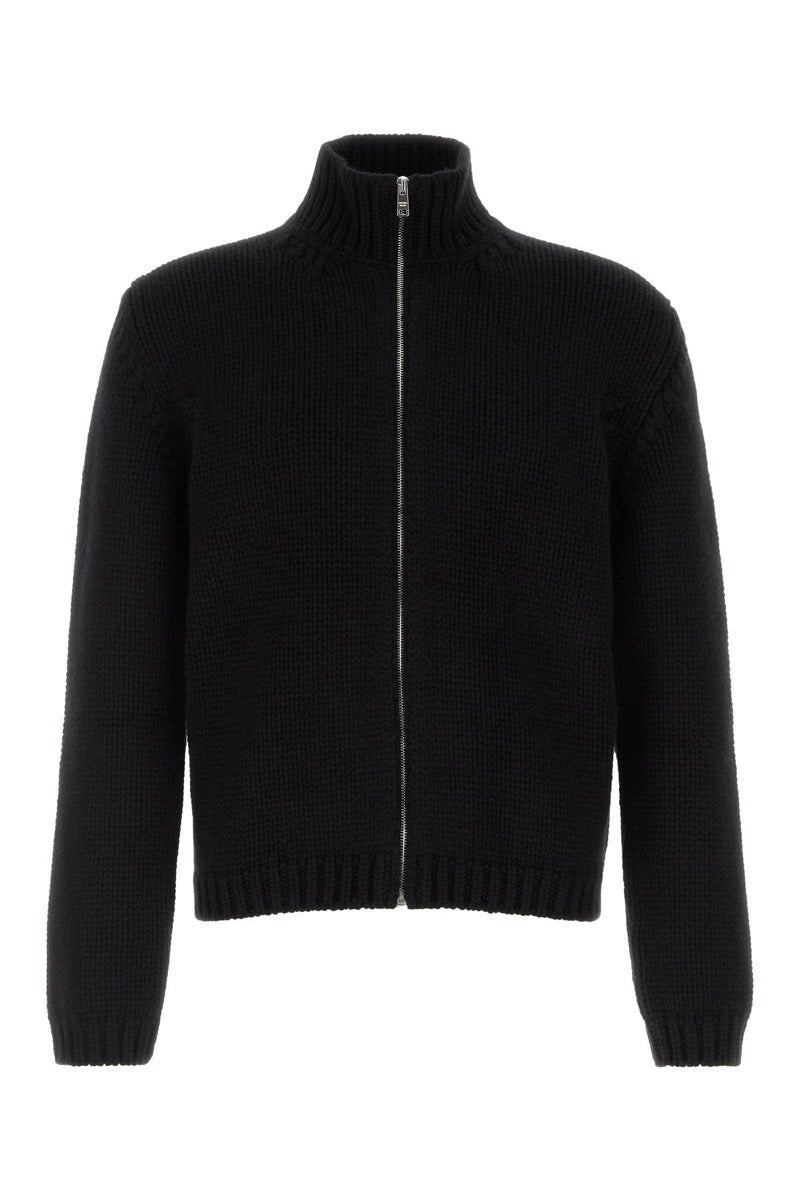 Prada Men's Cashmere Cardigan in Black