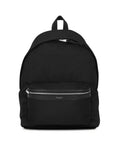 Saint Laurent Men's Canvas City Backpack in Black