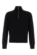 Prada Men's Wool Blend Sweater in Black