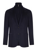 Zegna Men's Cashmere Oasis Jacket in Navy