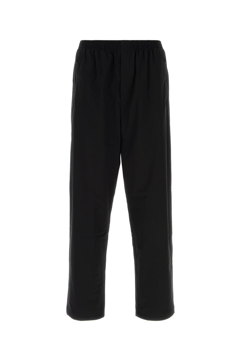 Prada Men's Stretch Nylon Pants in Black